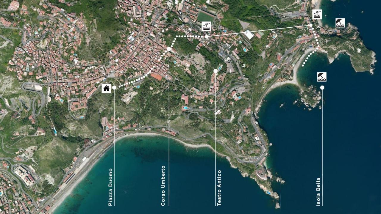 Apartmán Casa San Domenico Taormina Exteriér fotografie